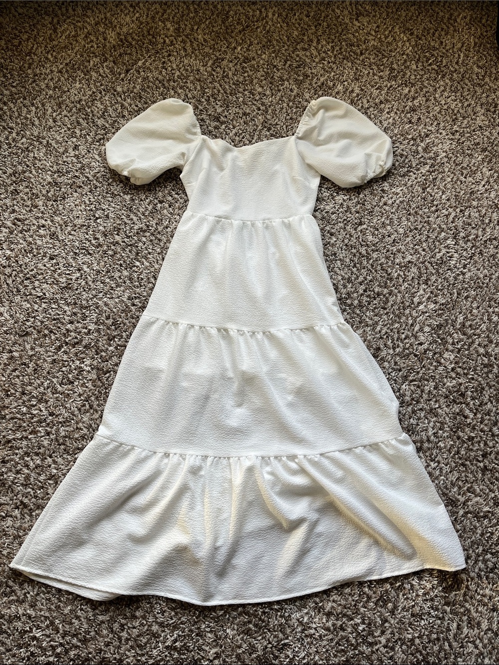 Boutique Long White Dress